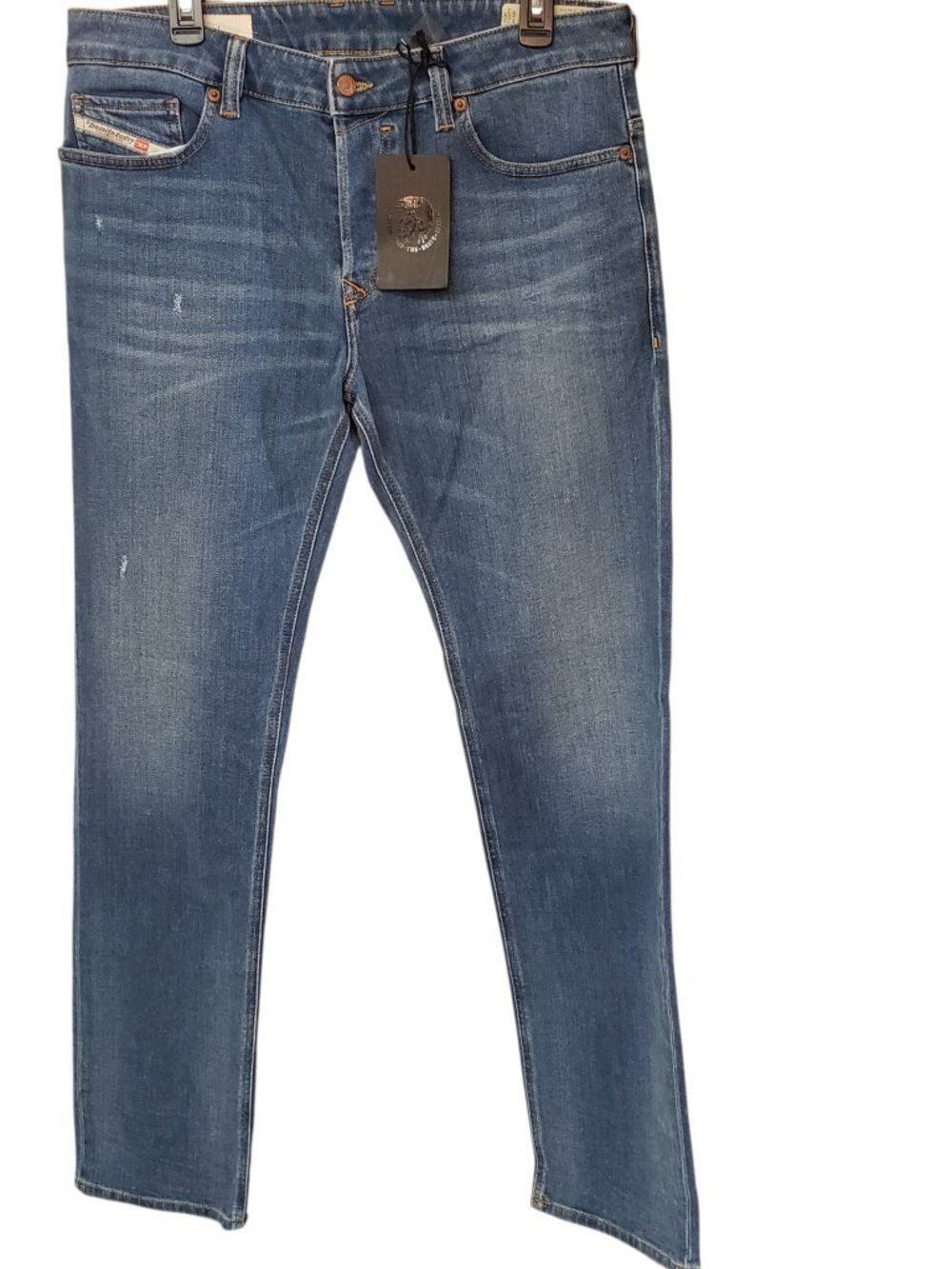 NWT DIESEL Men's Denim Pants Size 34 Long 32